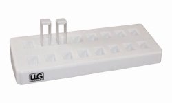 LLG-Cuvette rack, PP | Length mm : 210